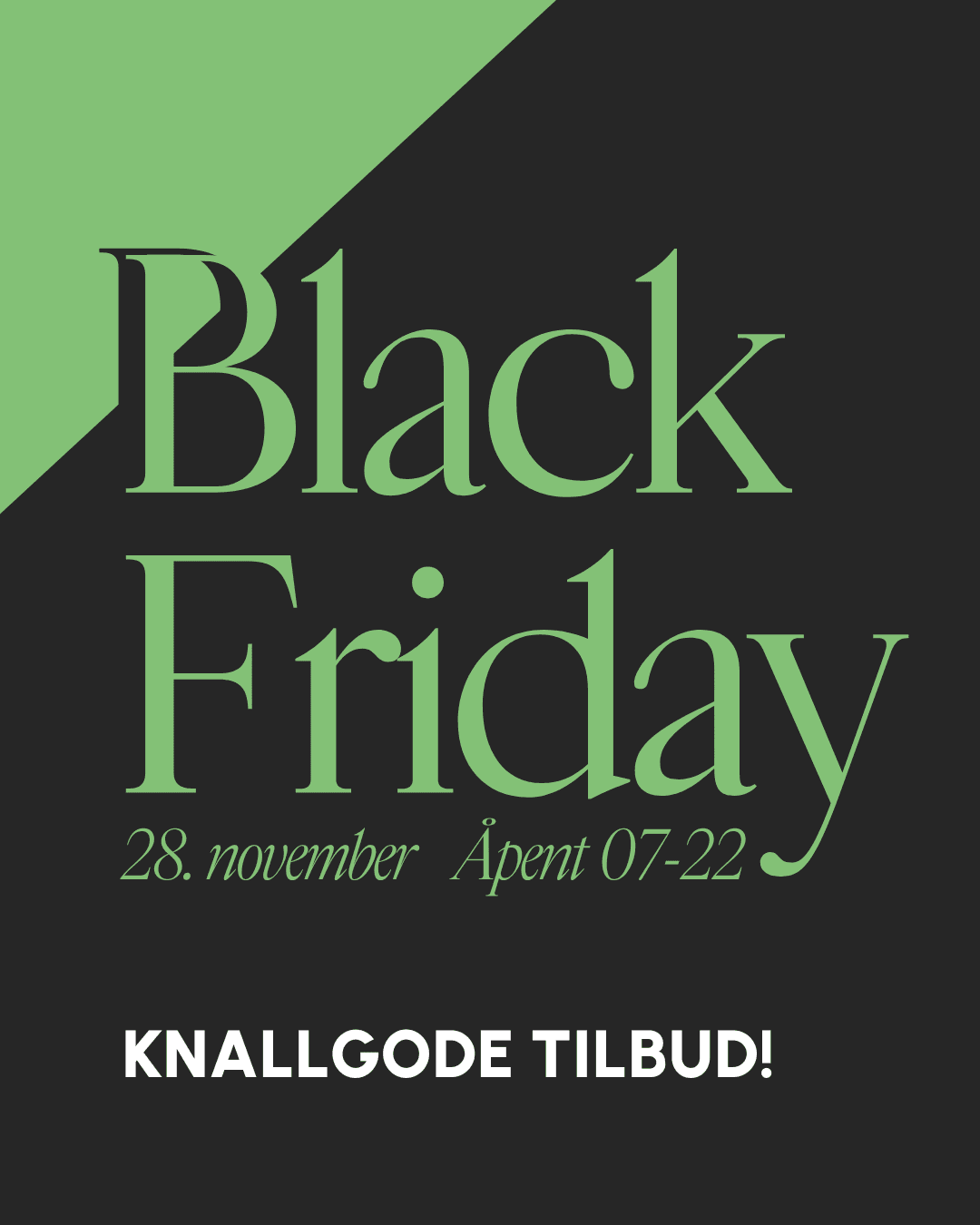 Black friday eventbilde
