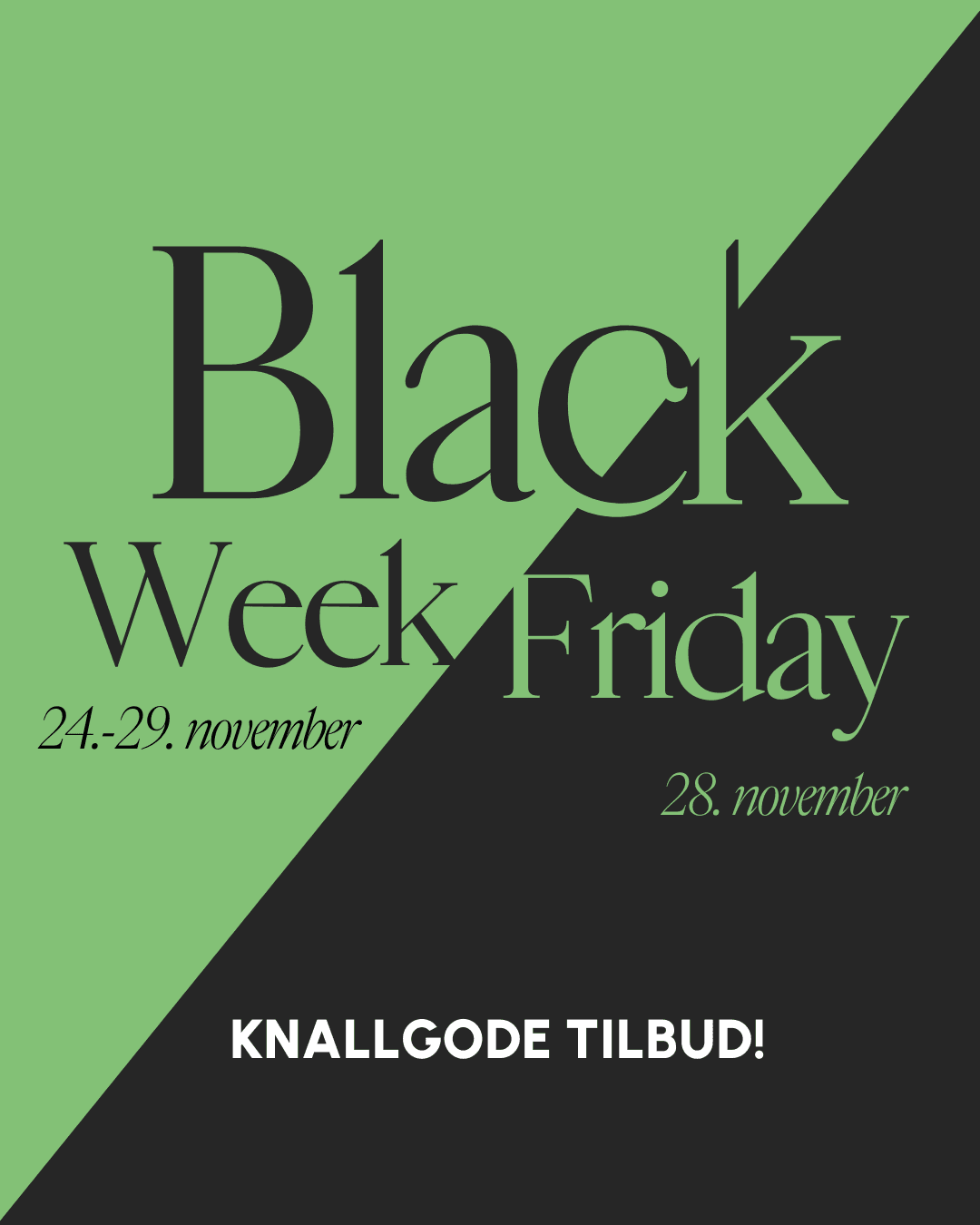 Black week eventbilde